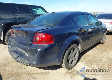 2013 Dodge Avenger Sxt z USA, uszkodzony, nr VIN 1C3CDZCB9DN709865